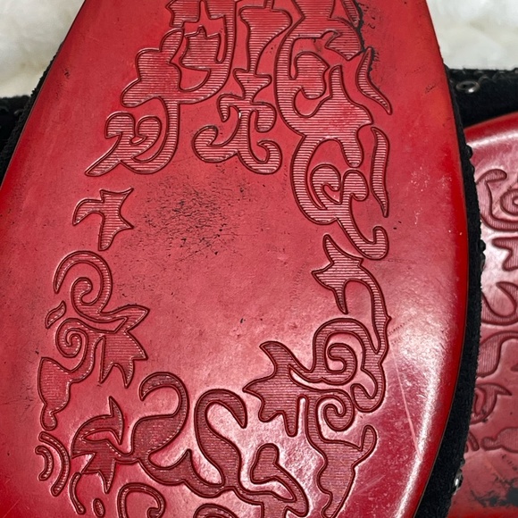 Moretti Black Label Men's Dress Shoes Red Bottom Size 8 Stud - Picture 11 of 16